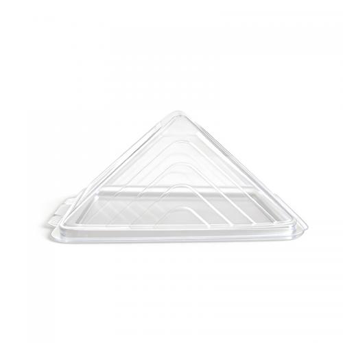 Customized disposable food grade PET transparent triangular sandwich packaging