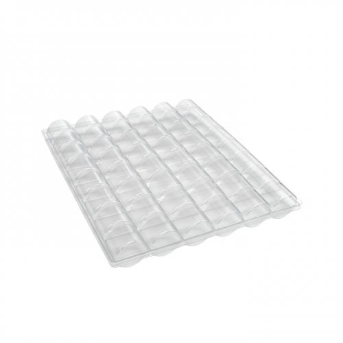 6 × 8 macaron cookies PET/PP vacuum formed disposable baking tray customized packaging box
