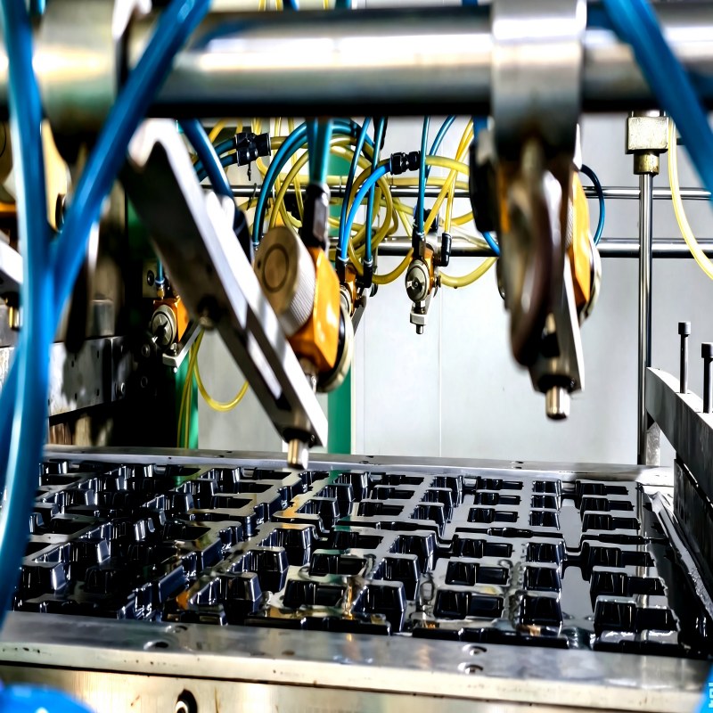 High Standard ESD Electronic Trays Protect Precision Electronic Components Rosinpack