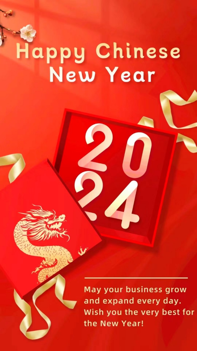 Chinese New Year Holidays Notice